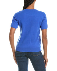 N.PEAL N.Peal Milly 100% Cashmere Classic T-Shirt