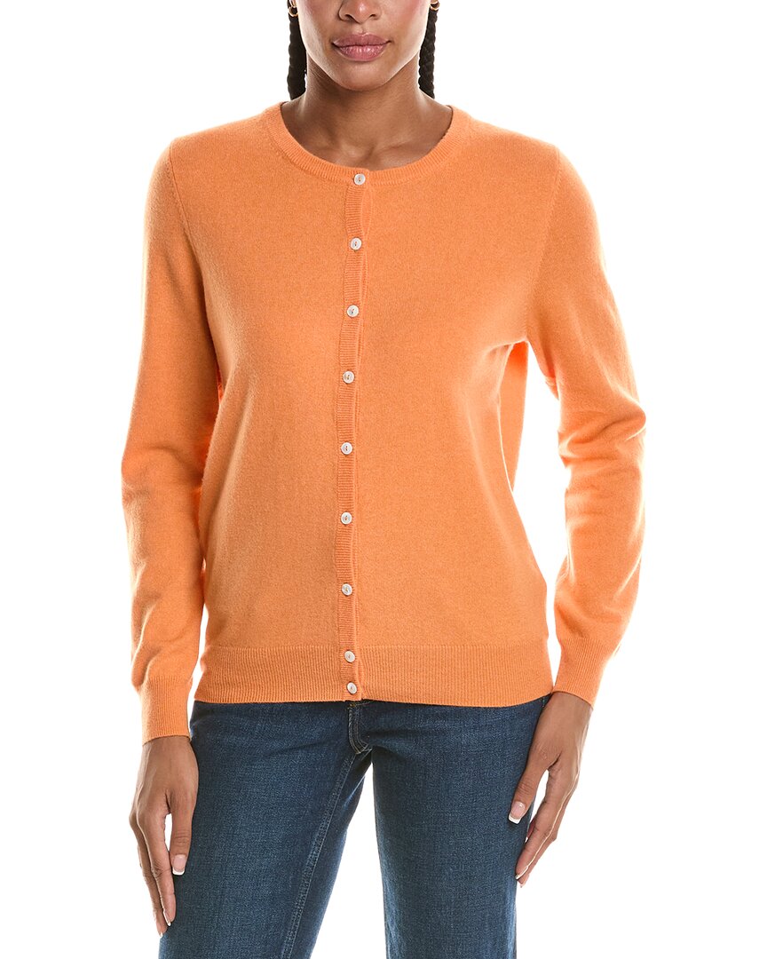 N.Peal Olivia Round Neck 100% Cashmere Cardigan