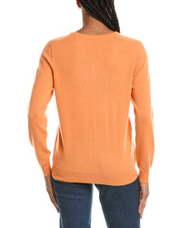 N.Peal Olivia Round Neck 100% Cashmere Cardigan