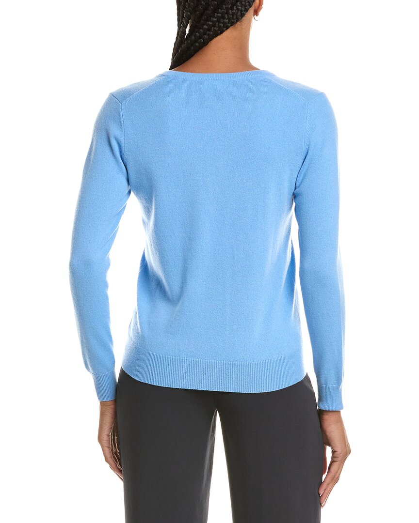 N.PEAL N.Peal Phoebe V-Neck 100% Cashmere Sweater