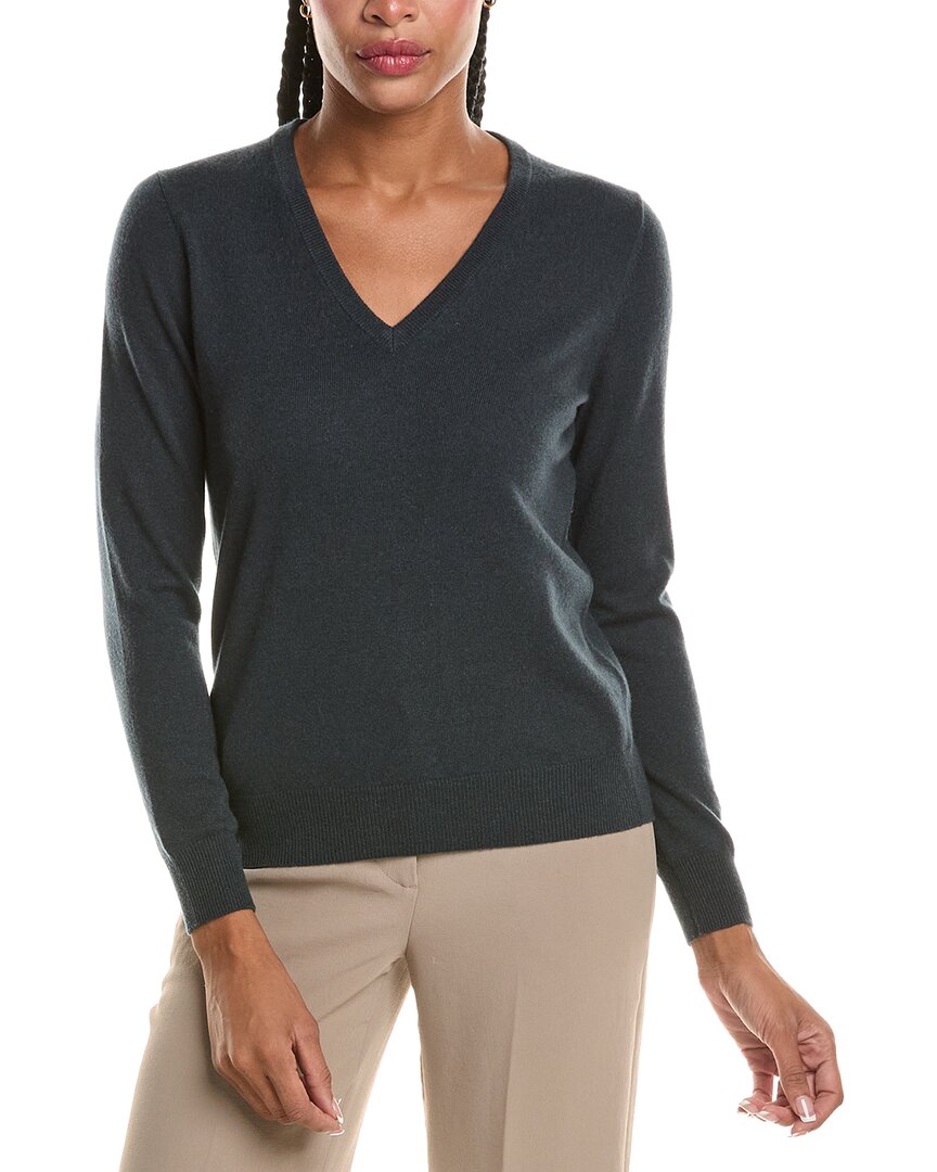N.PEAL N.Peal Phoebe V-Neck 100% Cashmere Sweater