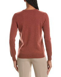 N.PEAL N.Peal Phoebe V-Neck 100% Cashmere Sweater