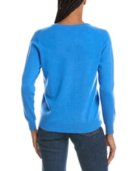 N.PEAL N.Peal Phoebe V-Neck 100% Cashmere Sweater