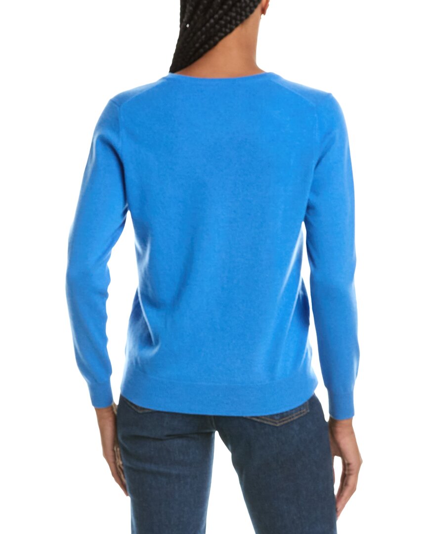 N.PEAL N.Peal Phoebe V-Neck 100% Cashmere Sweater