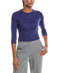 N.Peal Darcie 100% Cashmere Cropped Cardigan