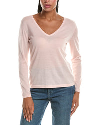 N.PEAL N.Peal Imogen V-Neck 100% Cashmere Sweater