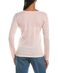 N.PEAL N.Peal Imogen V-Neck 100% Cashmere Sweater