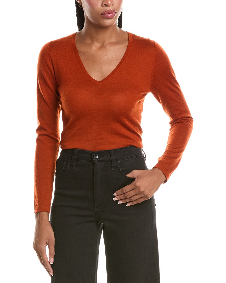 N.PEAL N.Peal Imogen V-Neck 100% Cashmere Sweater