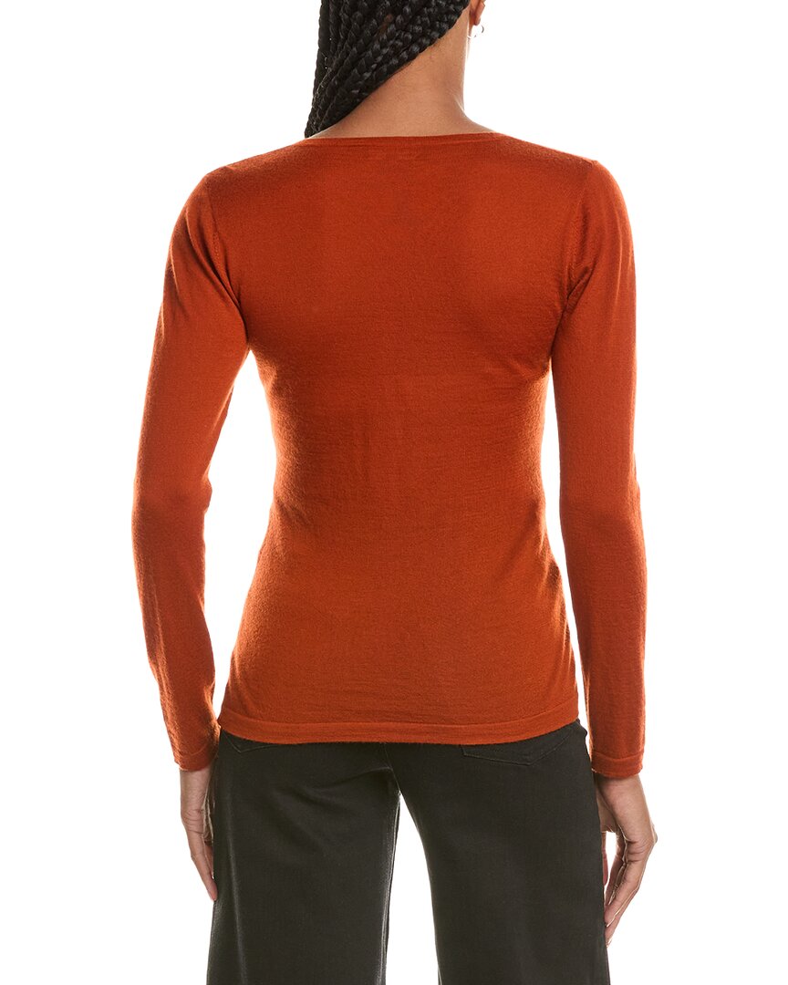 N.PEAL N.Peal Imogen V-Neck 100% Cashmere Sweater