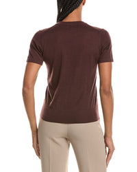 N.PEAL N.Peal Isla 100% Cashmere T-Shirt