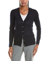 N.PEAL N.Peal Mia V-Neck 100% Cashmere Cardigan