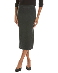 N.PEAL N.Peal 100% Cashmere Midi Skirt