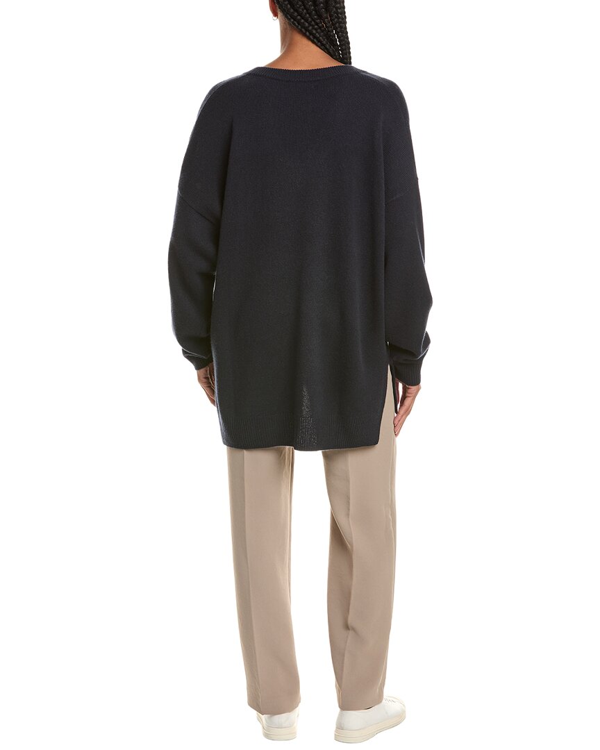 N.PEAL N.Peal Oversized V-Neck 100% Cashmere Sweater