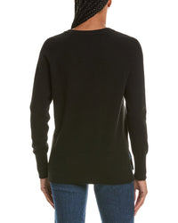 N.PEAL N.Peal Relaxed V-Neck 100% Cashmere Sweater