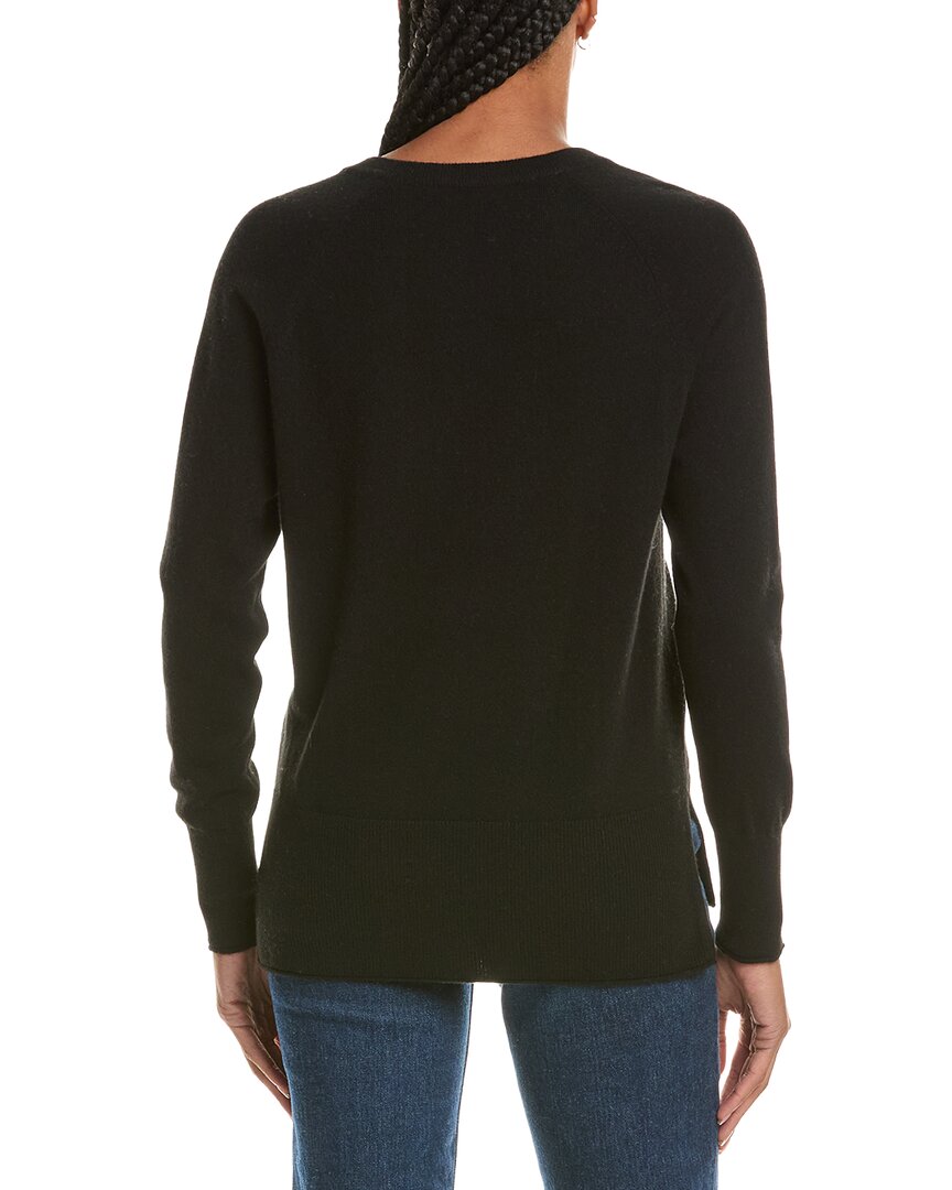 N.PEAL N.Peal Relaxed V-Neck 100% Cashmere Sweater