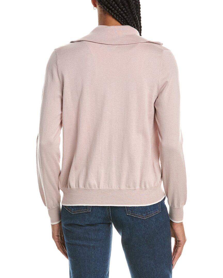 N.PEAL N.Peal Cashmere-Blend Full Zip Cardigan