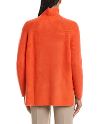 N.Peal High Neck Ribbed 100% Cashmere Sweater