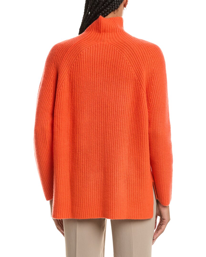 N.Peal High Neck Ribbed 100% Cashmere Sweater