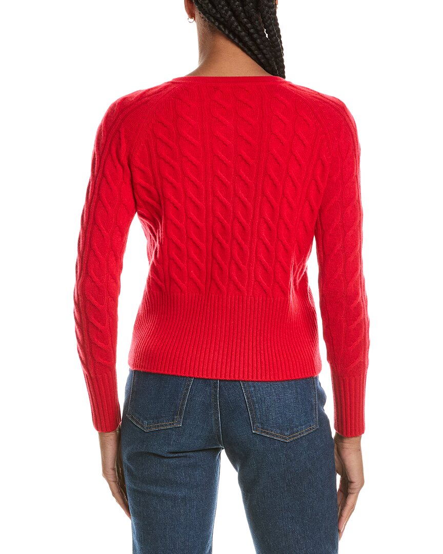 N.Peal Myla Cable 100% Cashmere Cardigan
