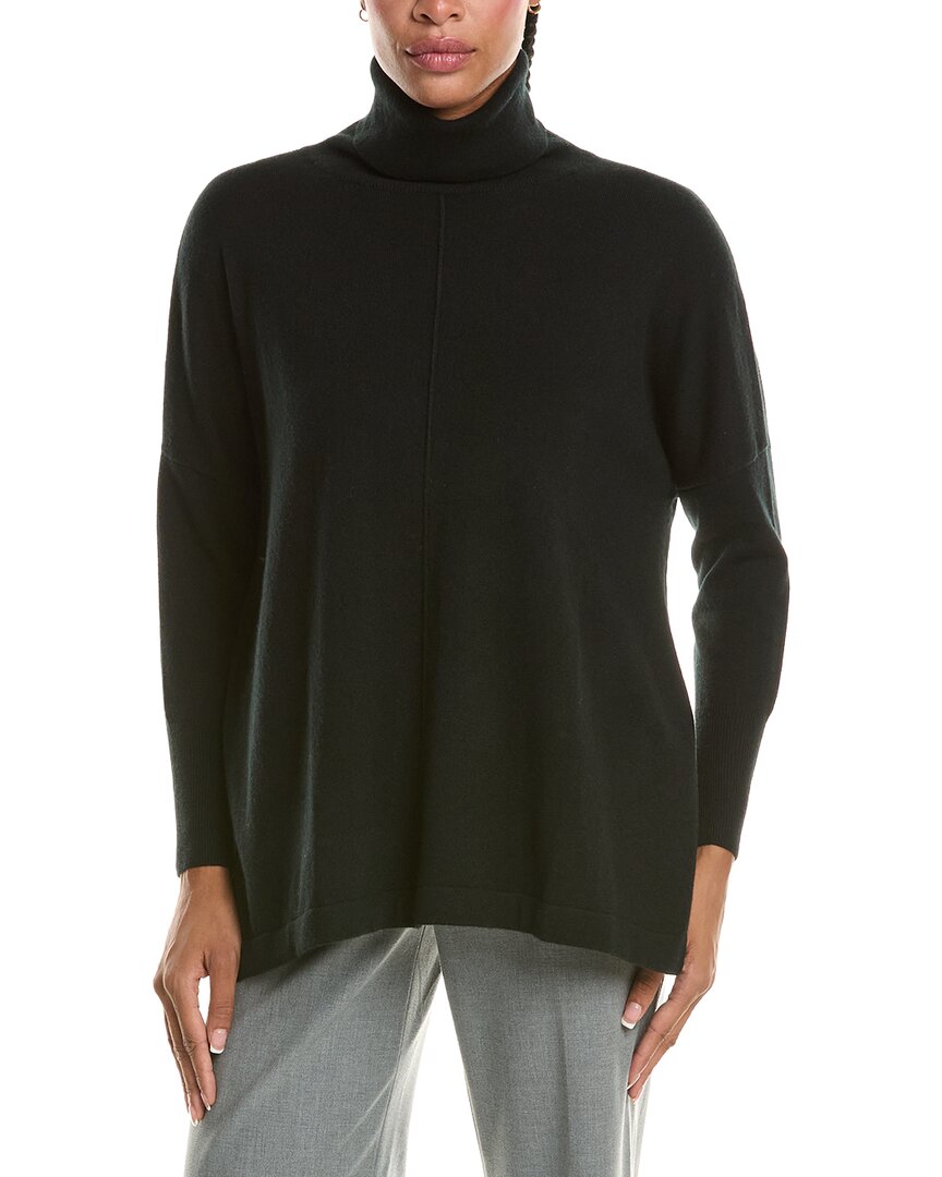 N.Peal Oversize Turtleneck 100% Cashmere Sweater