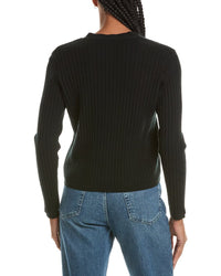 N.Peal Wide 100% Cashmere Crop Cardigan