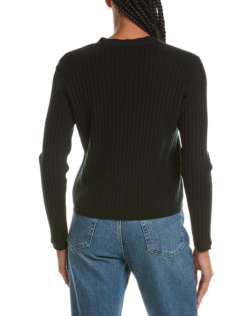 N.Peal Wide 100% Cashmere Crop Cardigan