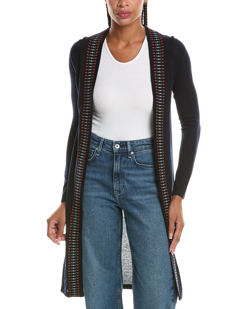 N.Peal Placket Silk & Cashmere-Blend Cardigan