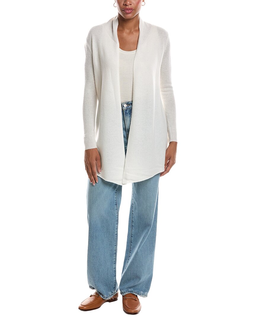 InCashmere Incashmere Open Front Cashmere Cardigan