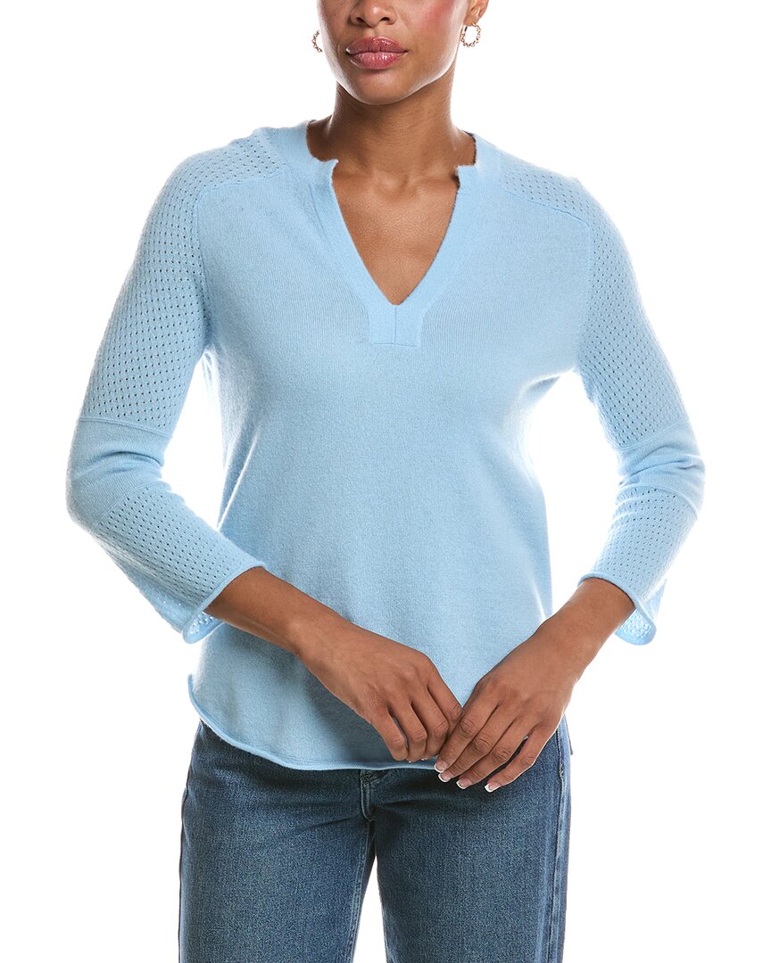 InCashmere Incashmere V-Neck Cashmere Sweater
