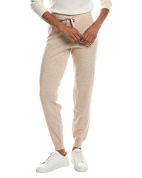 InCashmere Incashmere Drawstring Cashmere Jogger Pant