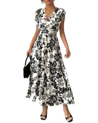 Charlotte Green Midi Dress