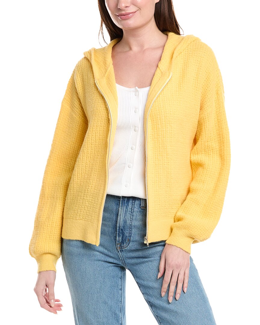 Labiz Lalamia Zip Knit Wool & Alpaca-Blend Hoodie Jacket