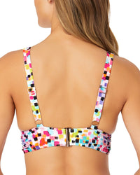 Anne Cole Shirred Band Bralette