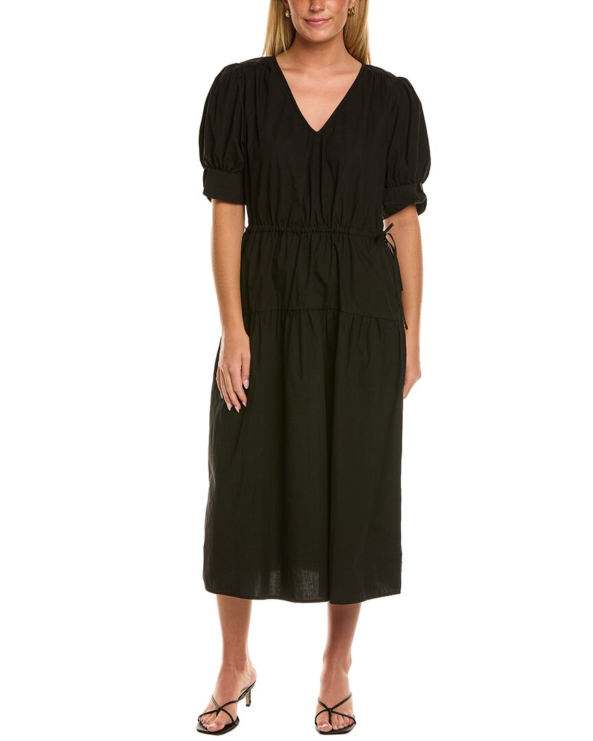 Velvet By Graham & Spencer Lianna Short Sleeve Midi Dress