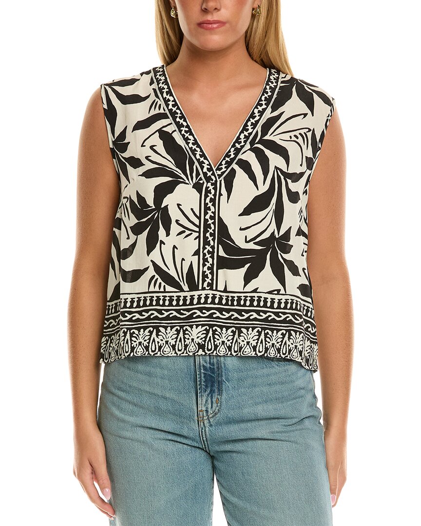Velvet By Graham & Spencer Lindsay Sleeveless Woven Top