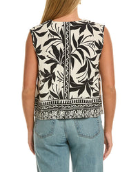 Velvet By Graham & Spencer Lindsay Sleeveless Woven Top