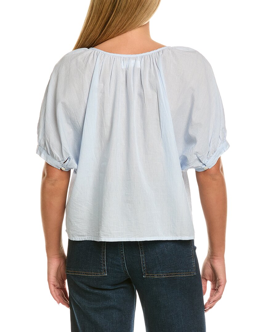Velvet By Graham & Spencer Penelope Short Sleeve Woven Top