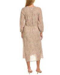 Velvet By Graham & Spencer Lima Long Sleeve Midi Dress