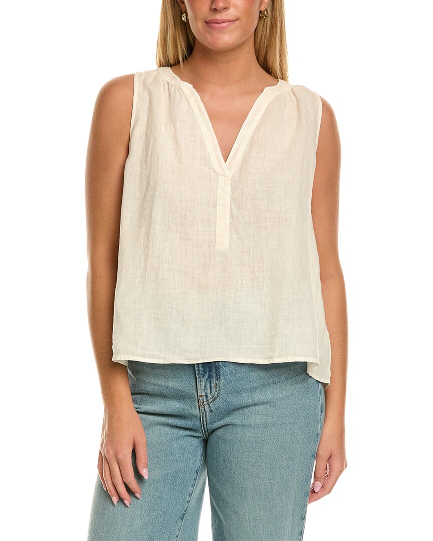 Velvet By Graham & Spencer Tacy Linen Top