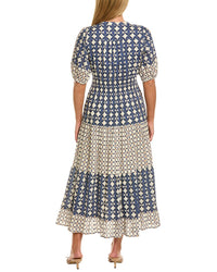Velvet By Graham & Spencer Joey Short Sleeve Midi Dress