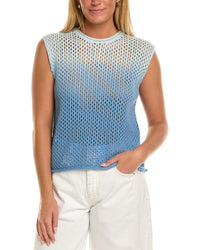 Velvet By Graham & Spencer Nina Sleeveless Cashmere-Blend Sweater