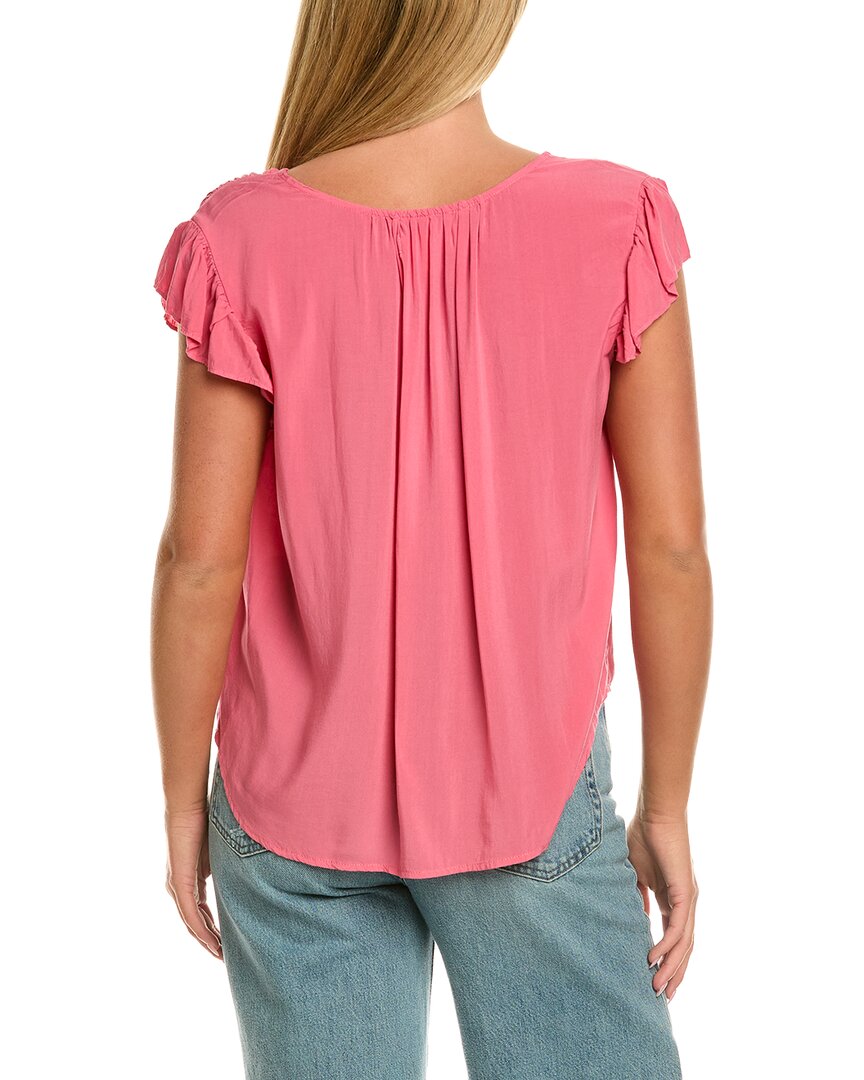 Velvet By Graham & Spencer Malta Short Sleeve Knit Top