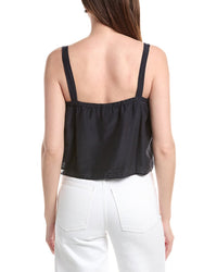 Velvet by Graham & Spencer Velvet By Graham & Spencer Andrea Sleeveless Silk-Blend Woven Top