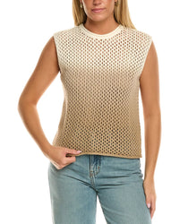 Velvet By Graham & Spencer Nina Sleeveless Cashmere-Blend Sweater