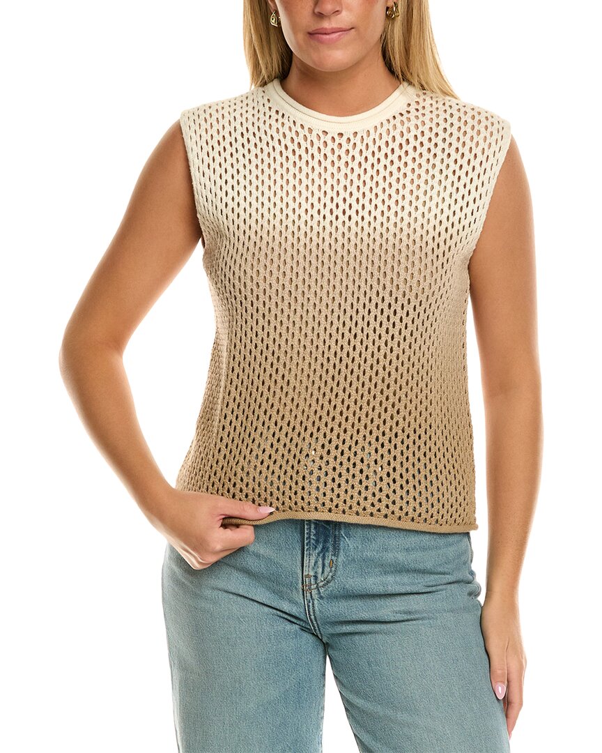 Velvet By Graham & Spencer Nina Sleeveless Cashmere-Blend Sweater