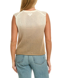 Velvet By Graham & Spencer Nina Sleeveless Cashmere-Blend Sweater
