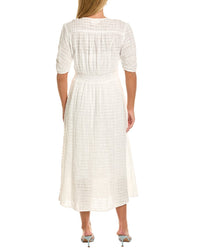 Velvet By Graham & Spencer Eloise Short Sleeve Midi Dress