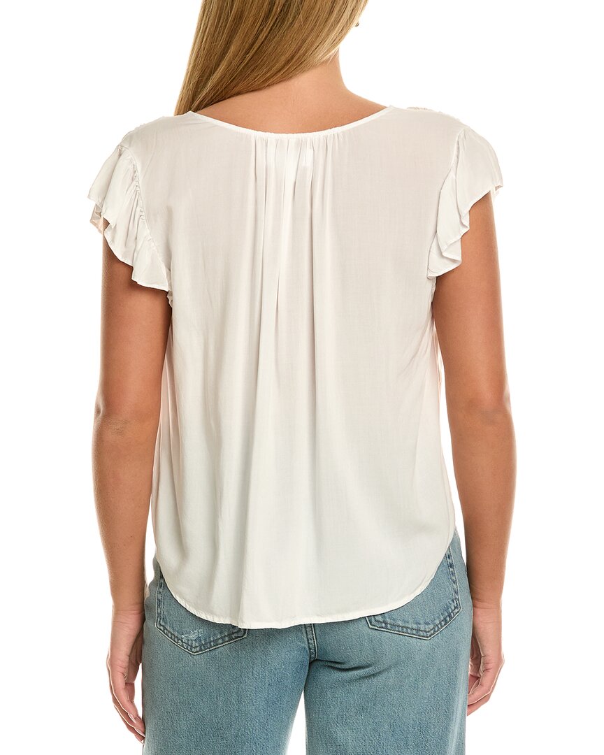 Velvet By Graham & Spencer Malta Short Sleeve Knit Top