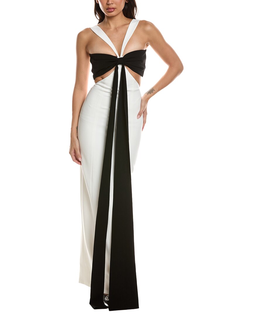 Sans Faff Elizabeth Bowed Evening Gown