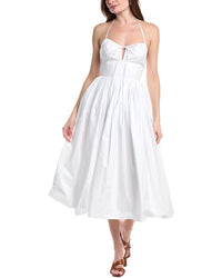 Sans Faff Como Poplin Dress